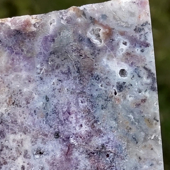 Sugar Druzy Filled Purple Sphalerite Tower - Picture 10 of 17